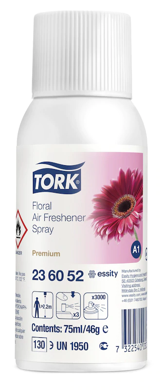 TORK 236052 PREMIUM NÁPLŇ DO OSVIEŽOVAČA VZDUCHU KVETY 75ml