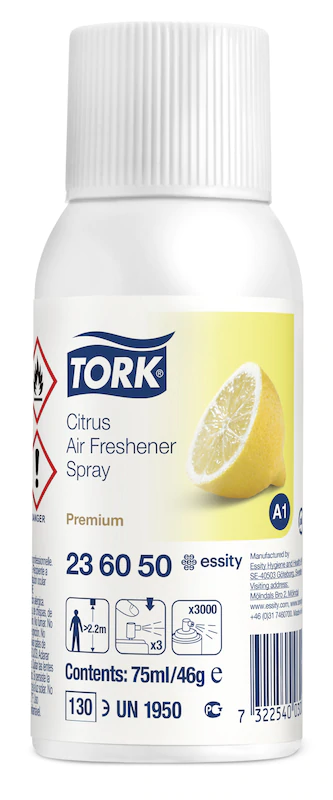 TORK 236050 PREMIUM NÁPLŇ DO OSVIEŽOVAČA VZDUCHU CITRUS 75ml