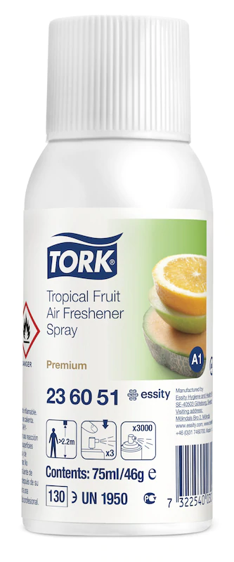 TORK 236051 PREMIUM NÁPLŇ DO OSVIEŽOVAČA VZDUCHU TROPICAL FRUIT 75ml