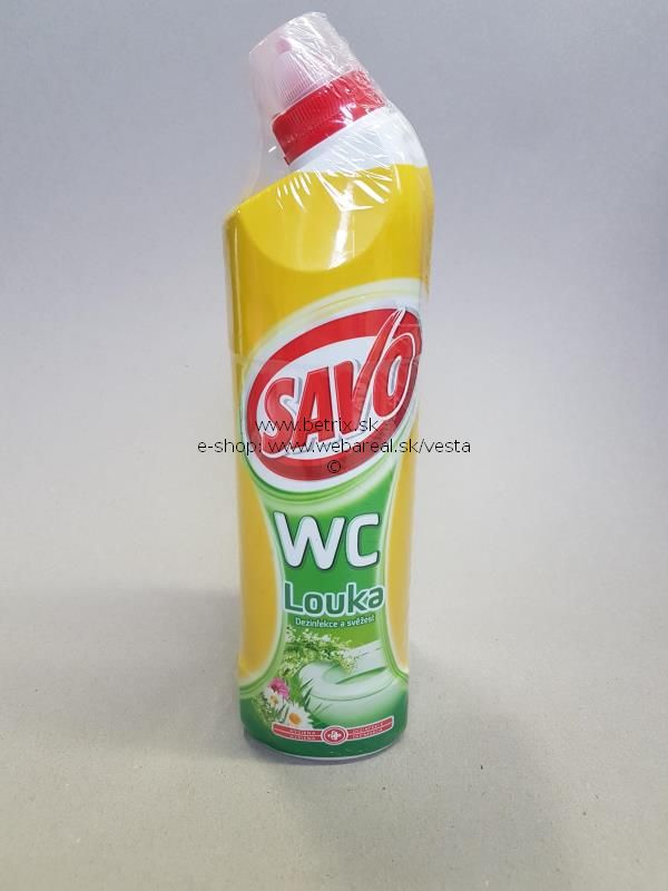 SAVO WC GÉL 750ml JARNÁ LÚKA