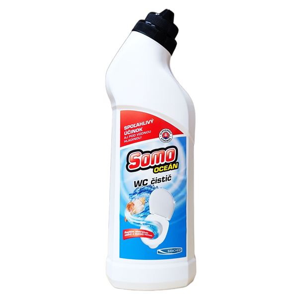 SOMO WC gélový čistič Oceán - 750 ml 