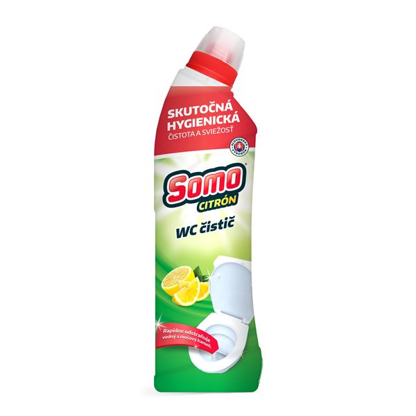 SOMO WC gélový čistič Citrón - 750 ml